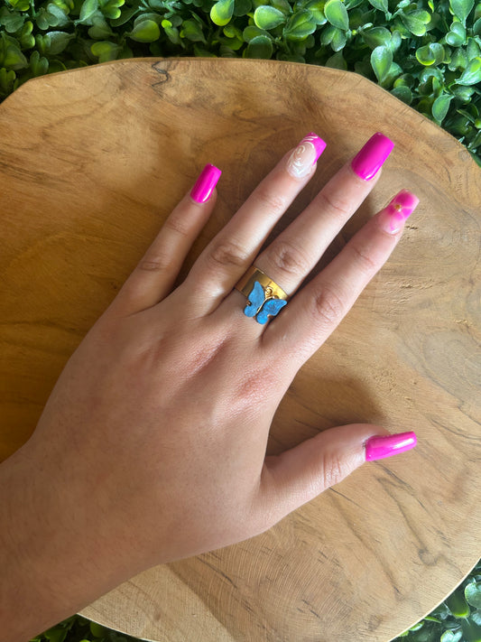 Bague papillon