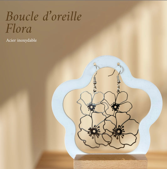 boucle d'oreille Flora