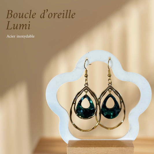 boucle d'oreille Lumi