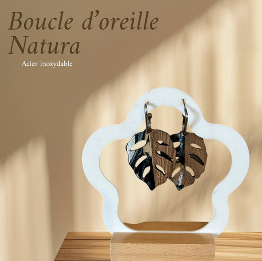 boucle d'oreille Natura